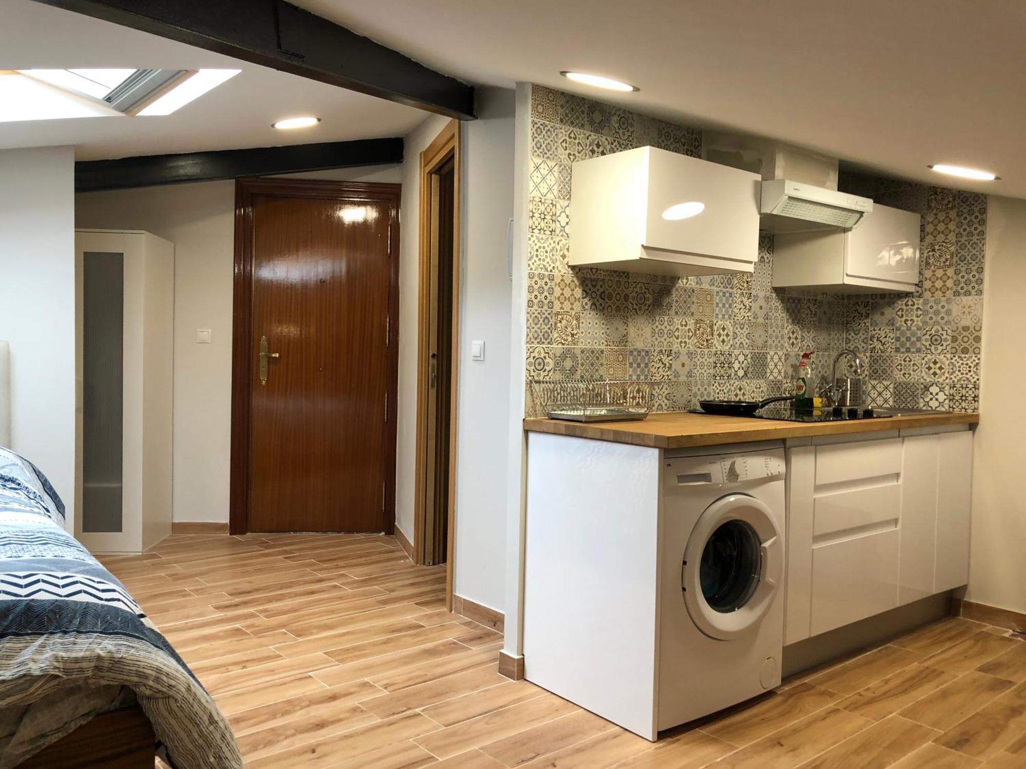 Habitacion Con Cocina Y Bano 毕尔巴鄂 外观 照片